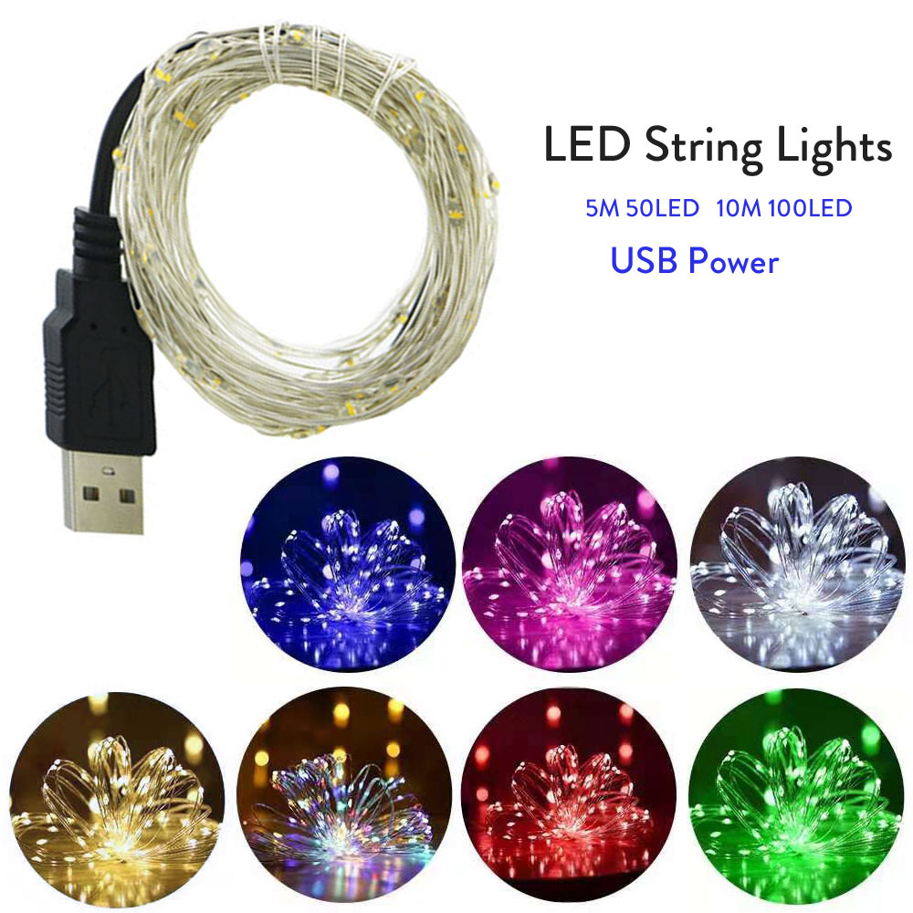 Outdoor Usb Power Strip - 5M 50led 10M 100led USB 전원