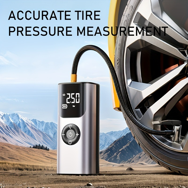 Air Compressor Portable - 휴대용 자동차 에어 펌프 타이어 공기