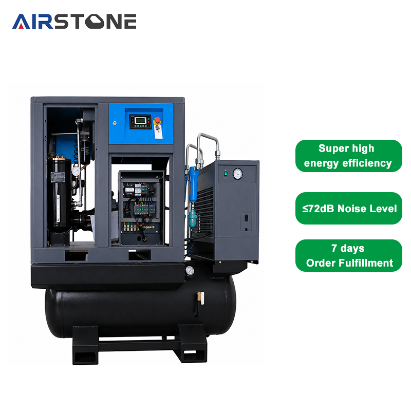 Air Compressor Portable - 15KW 20HP 휴대용 산업용 스크류 에어