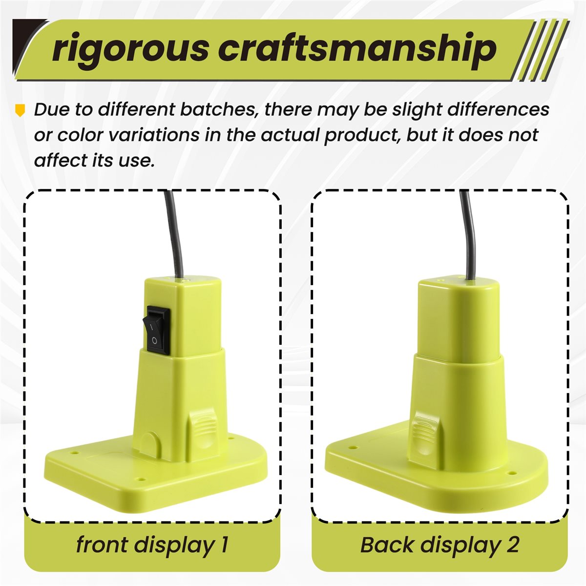 Outdoor Power Jack - A10R 배터리 충전기 (Ryobi 18V 리튬이온
