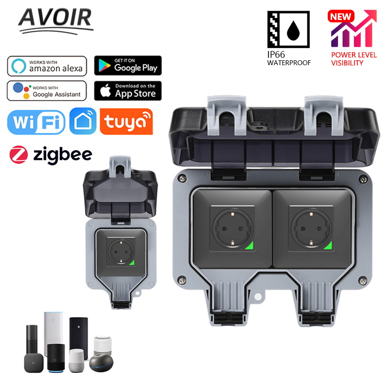 Outdoor Power Outlet Not Working - Avoir Tuya Zigbee 전기 콘센트 IP66