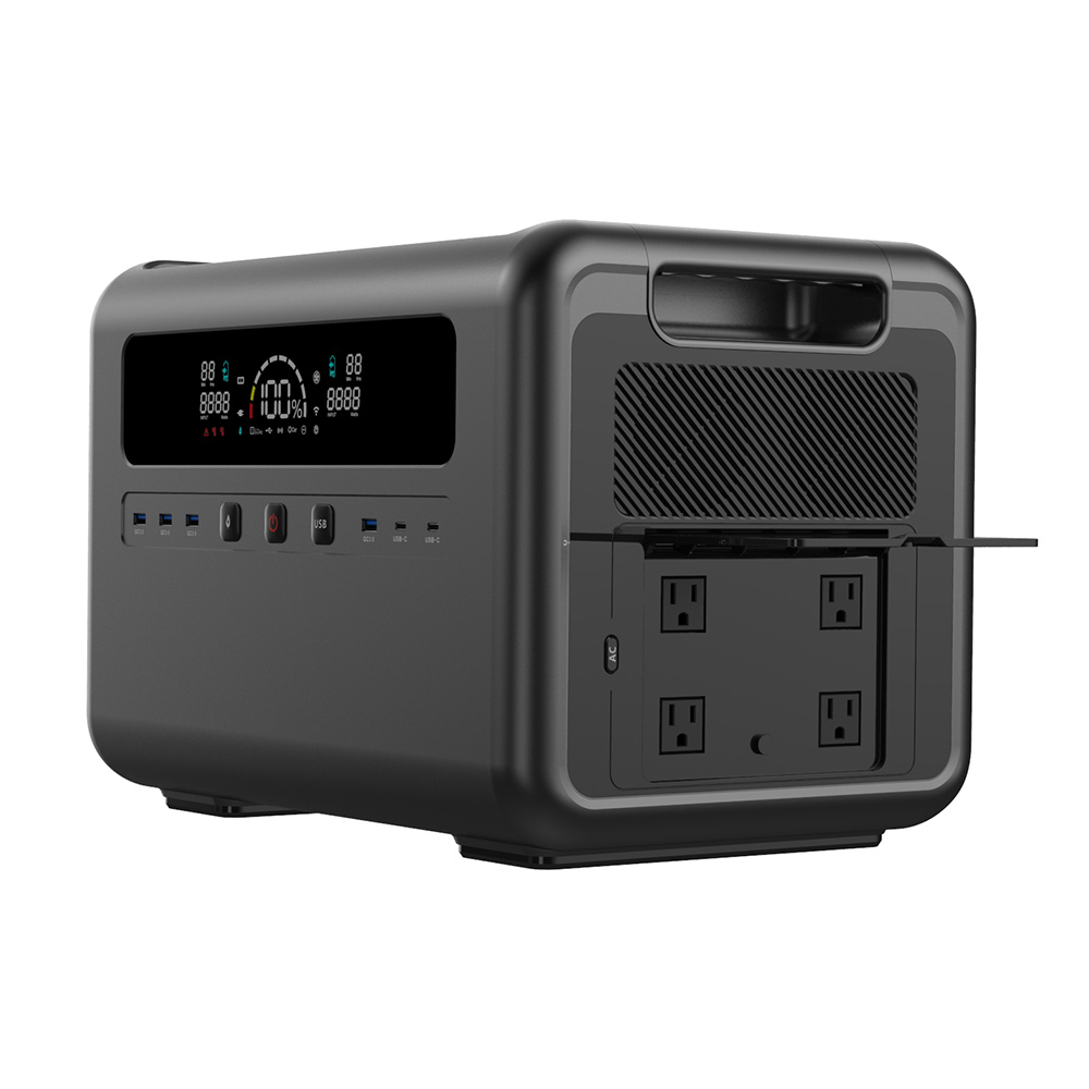 Power Outdoor - 2400W 태양광 발전기, 가정용 비상 전원