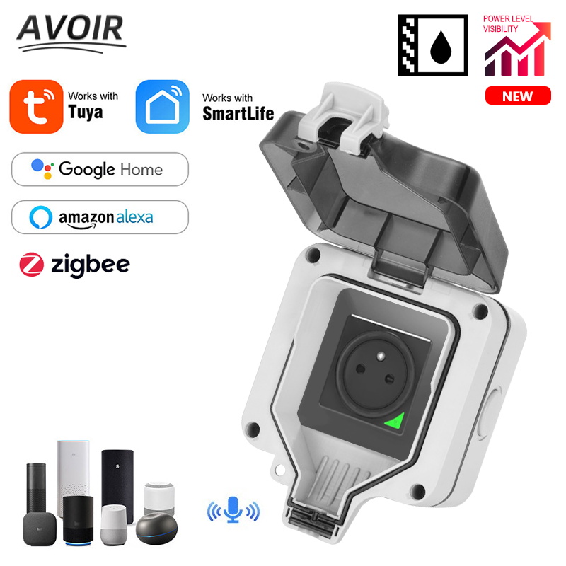 Outdoor Usb Power Strip - Avoir Zigbee Tuya IP66 실외 방수