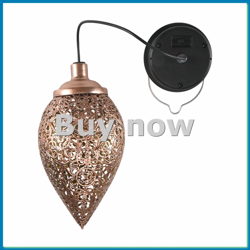 Outdoor Power Kit - 태양열 구동 LED 모로코 교수형 랜턴