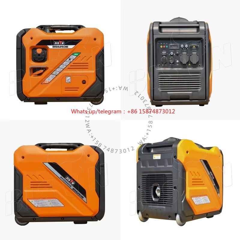 Portable Generator Inverter - 듀얼 연료 5000W 5kw 6.5kva 휴대용
