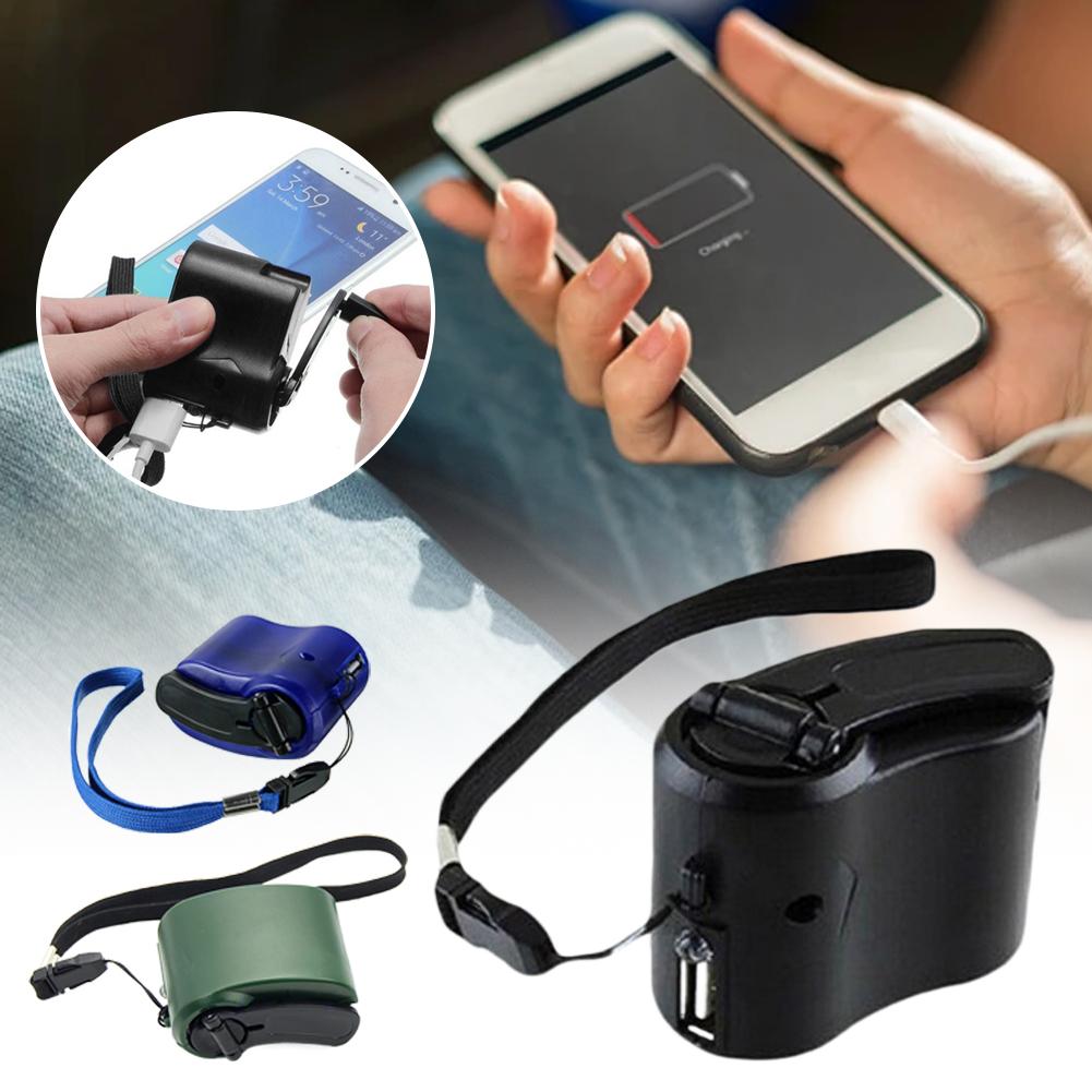 Outdoor Power Kit - 휴대용 야외 수동 크랭크 USB 휴대폰