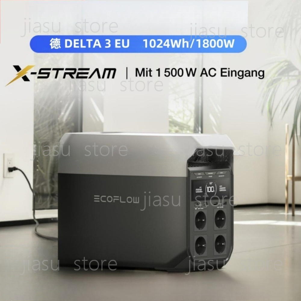 Portable Generator Inverter - 에코플로우 델타 3 휴대용 파워스테이션 EU