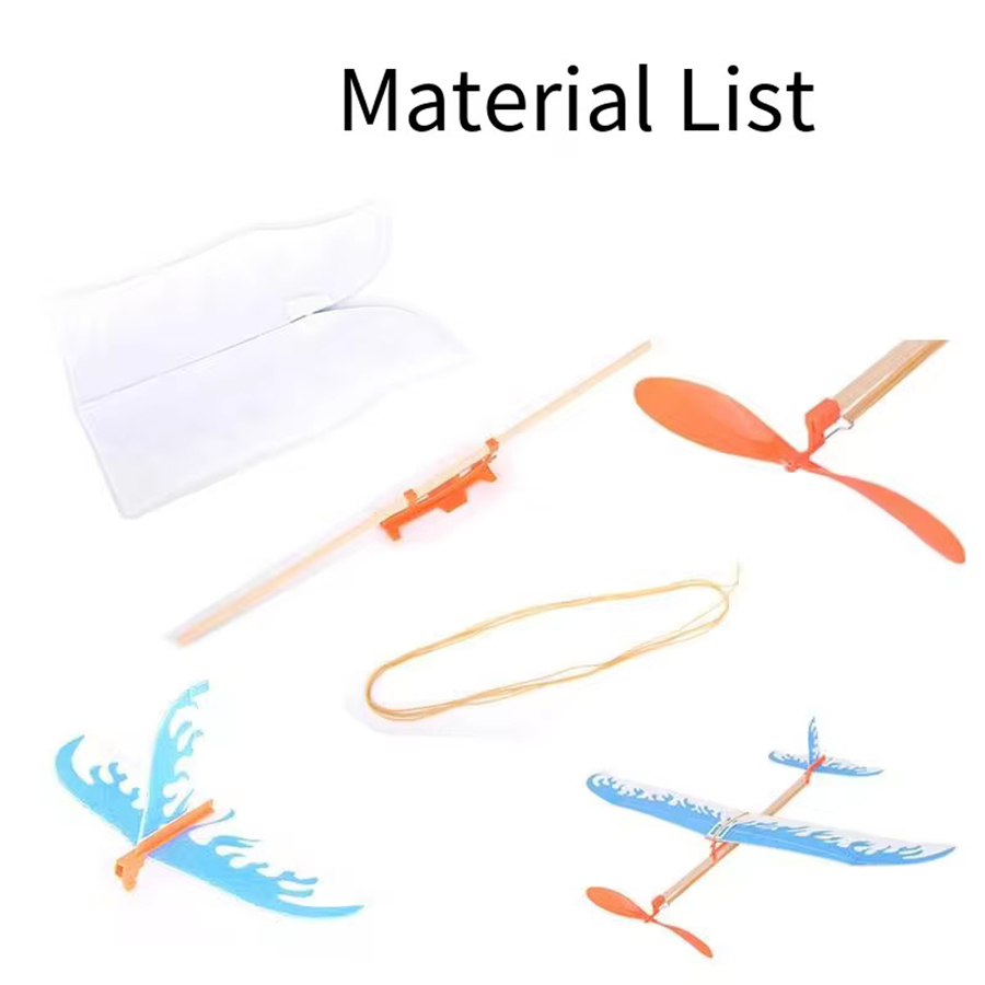 DIY 고무줄 비행기 동력 글라이더 항공기 키트 비행  - Outdoor Power Kit 리뷰 및 가격