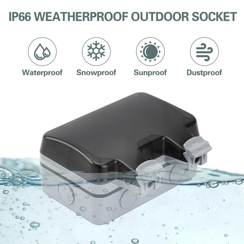 EIOMR USB 방수 야외 소켓 박스, IP66 등급 - Outdoor Usb Power Strip 리뷰 및 가격