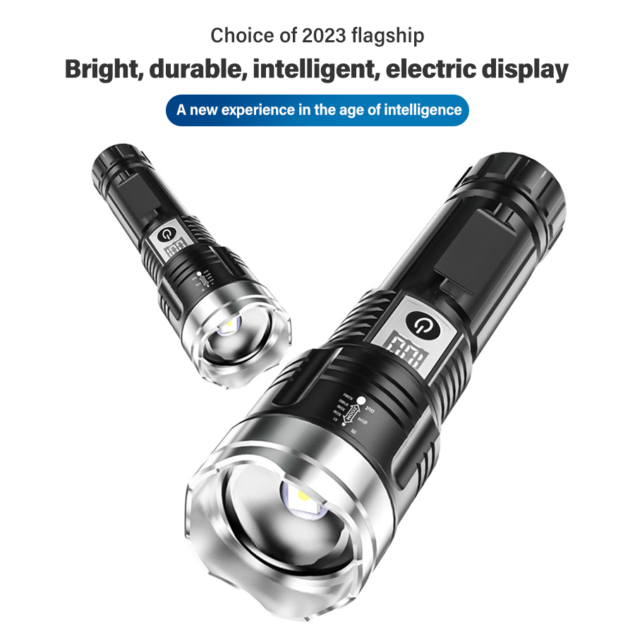 고출력 200000LM LED 손전등 내장 배터리 타입 - Outdoor Power Lights 리뷰 및 가격