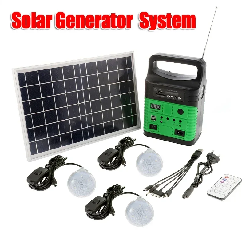 휴대용 캠핑 태양광 발전 시스템, 태양광 패널, 라디오 - Portable Generator Inverter 리뷰 및 가격