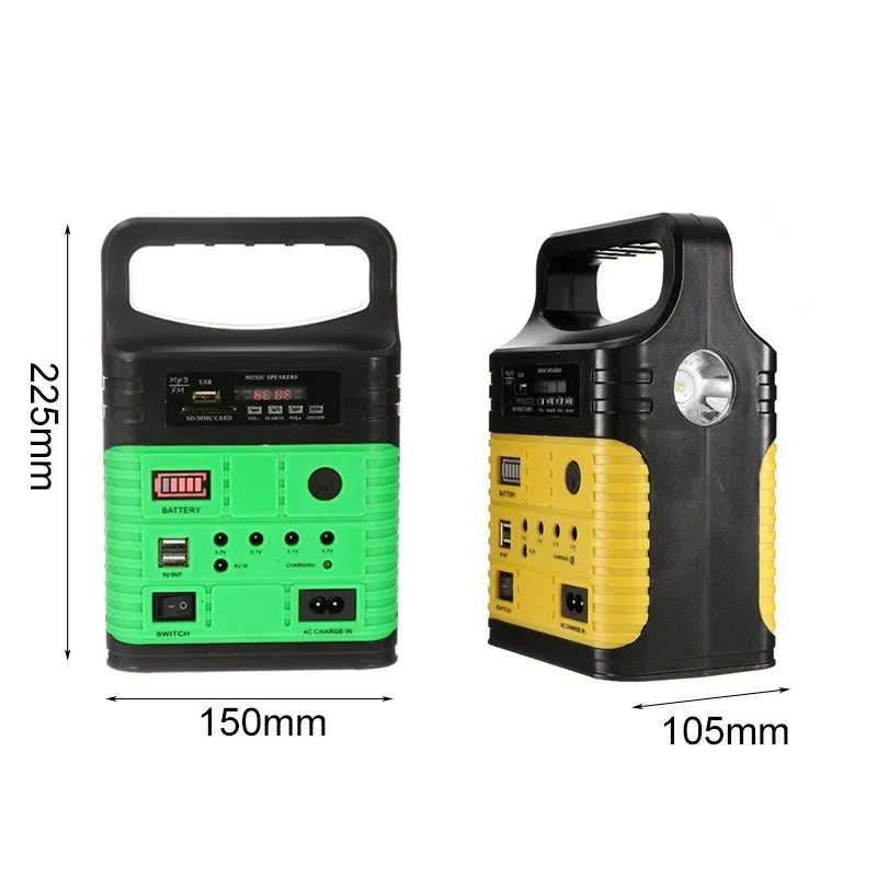휴대용 캠핑 태양광 발전 시스템, 태양광 패널, 라디오 - Portable Generator Inverter 리뷰 및 가격