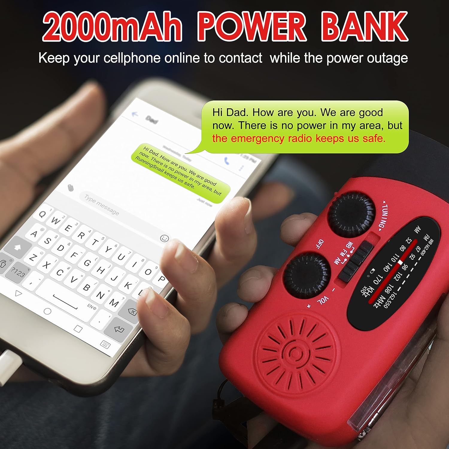 다기능 수동 발전기 파워 뱅크 태양열 날씨 라디오 야외 - Outdoor Power Kit 리뷰 및 가격