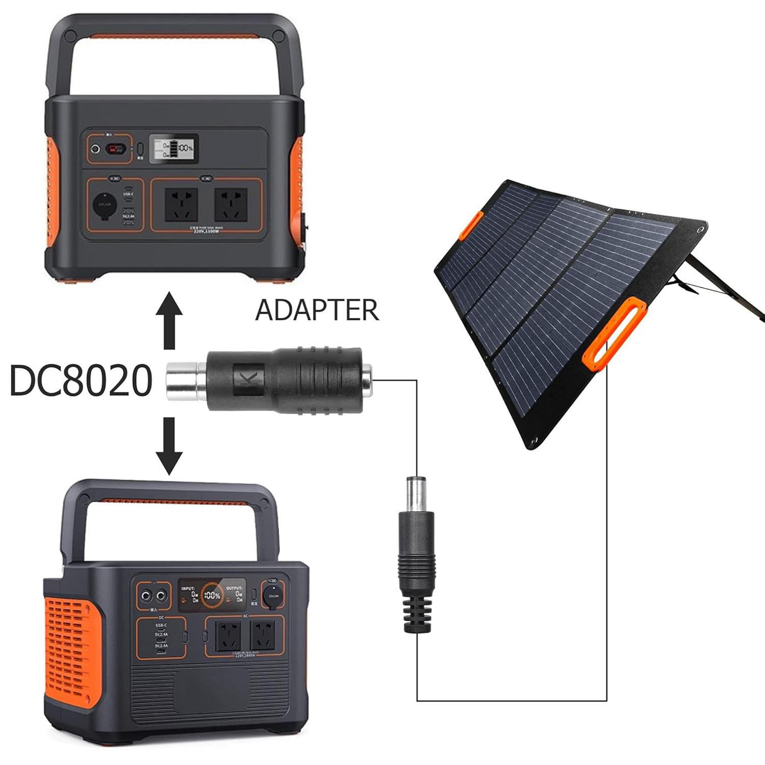 DC 전원 5.5mm X 2.1mm 암 커넥터 - DC - Portable Generator Inverter 리뷰 및 가격