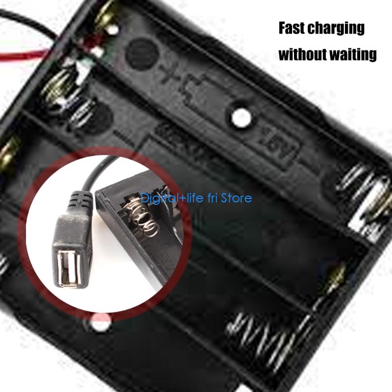 E06D 4 슬롯 배터리 케이스 USB 전원 어댑터 L - Outdoor Usb Power Strip 리뷰 및 가격