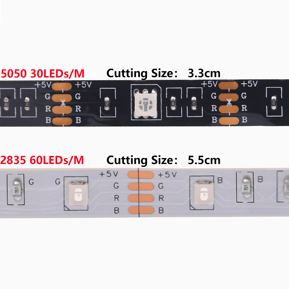 DC 5V 5050 RGB 스트립 LED 라이트 USB - Outdoor Usb Power Strip 리뷰 및 가격