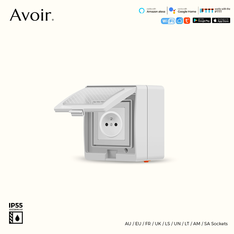 Avoir Tuya 타이머가있는 스마트 방수 Wifi  - Outdoor Power Outlet Not Working 리뷰 및 가격