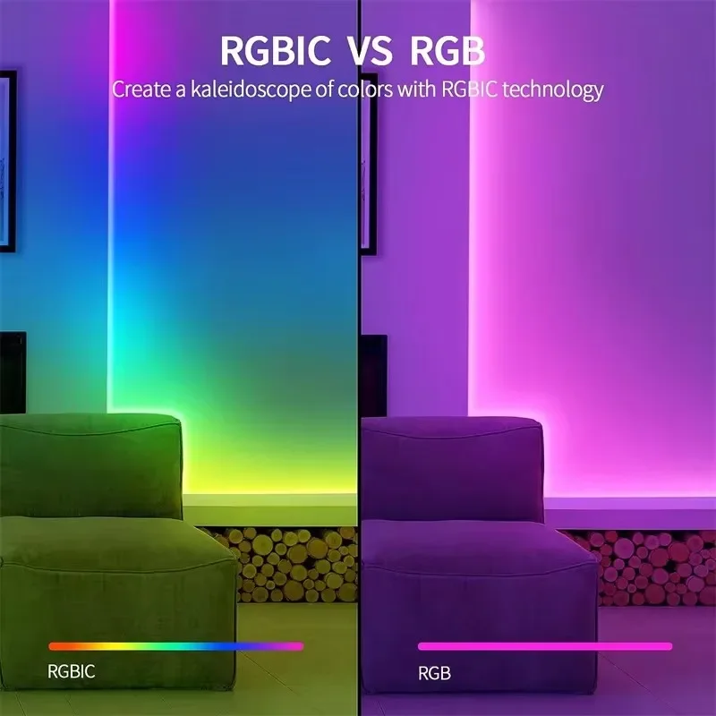 1M 2M 3M 5M 5V RGBIC 네온 LED 스트 - Outdoor Usb Power Strip 리뷰 및 가격