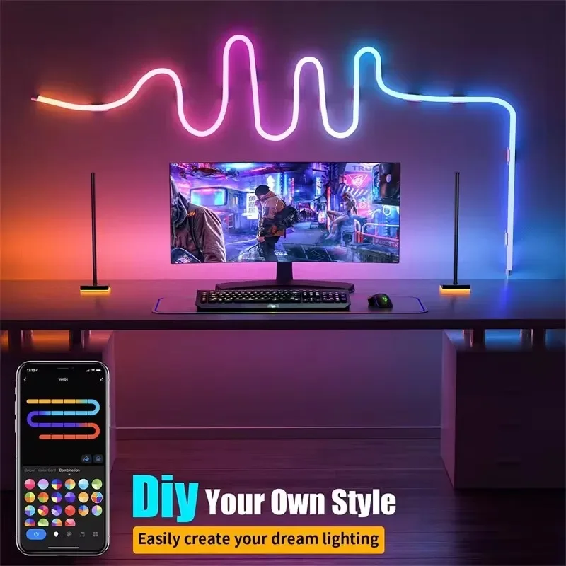 1M 2M 3M 5M 5V RGBIC 네온 LED 스트 - Outdoor Usb Power Strip 리뷰 및 가격