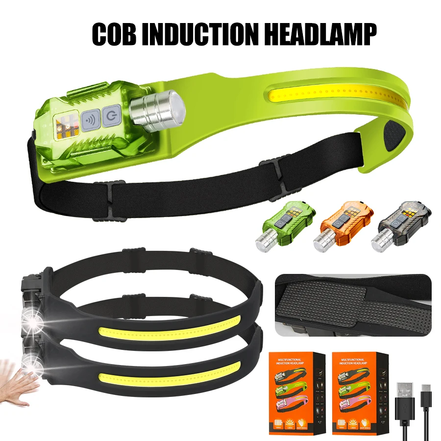 강력한 LED 헤드램프 휴대용 충전식 헤드 플래시라이트 - Outdoor Power Lights 리뷰 및 가격