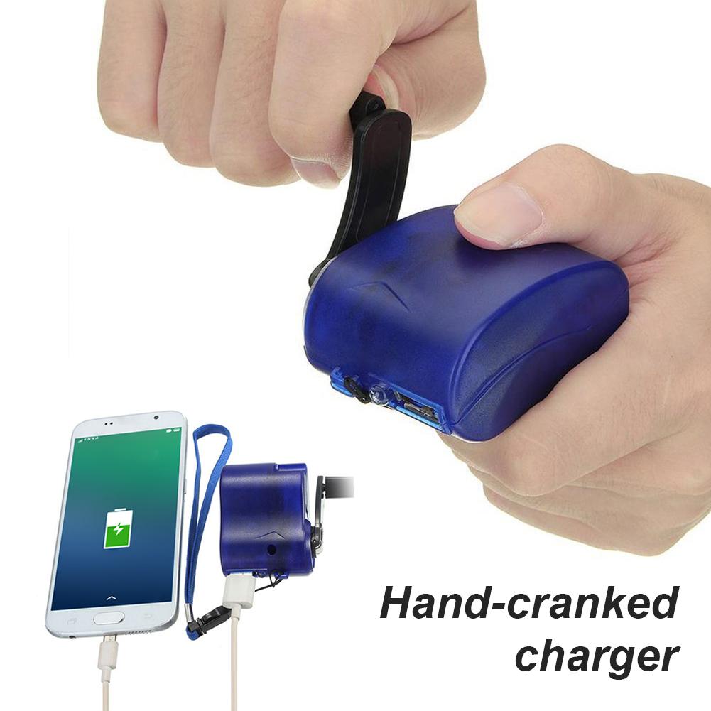 휴대용 야외 수동 크랭크 USB 휴대폰 충전기 비상 발 - Outdoor Power Kit 리뷰 및 가격
