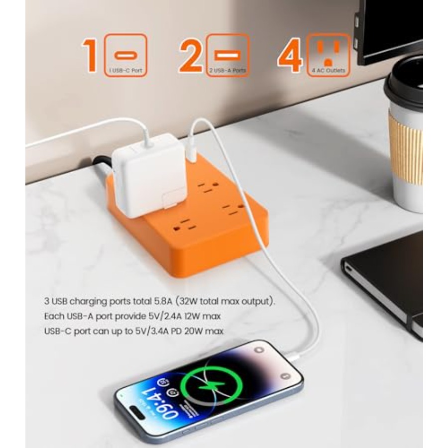 캠핑, 정원, 주방, 욕실용 야외 전원 스트립: 방수  - Outdoor Usb Power Strip 리뷰 및 가격