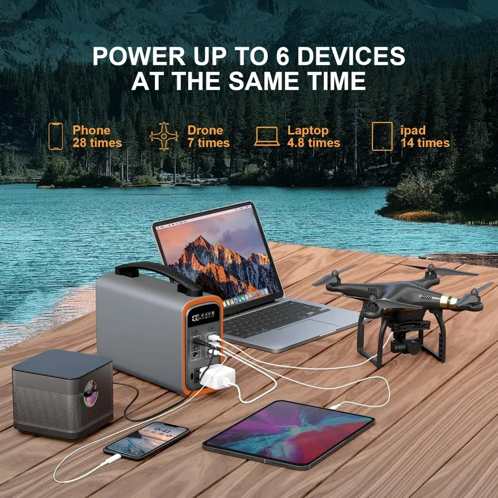 320Wh Lifepo4 휴대용 발전소, 캠핑, 여행, - Portable Generator Inverter 리뷰 및 가격